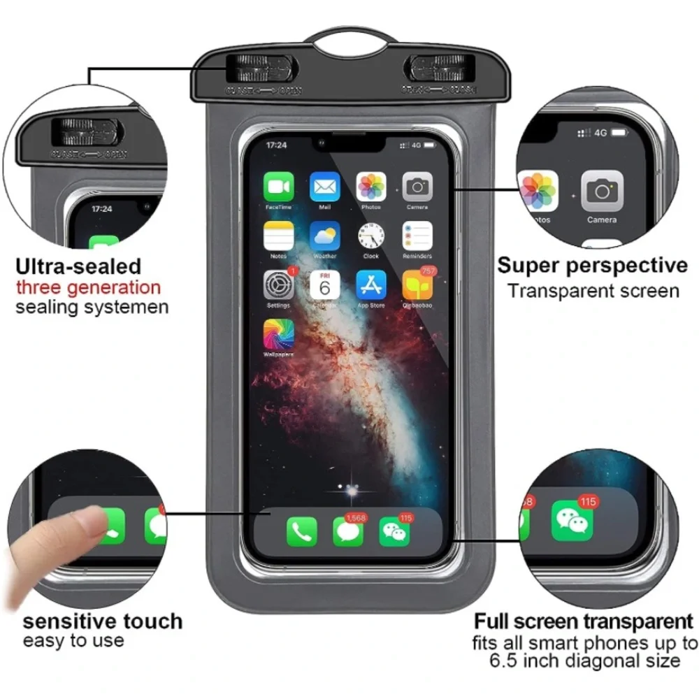 Attn: Addicted PM Shoppers 🛍️Universal Waterproof Phone Case Pick a Color😂❤️